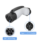 EV Charger Adapter Type1 to GBT Adapter 32A SAE J1772 to GBT EV Charger Adapter for GBT EVs Fit J1772 Charger