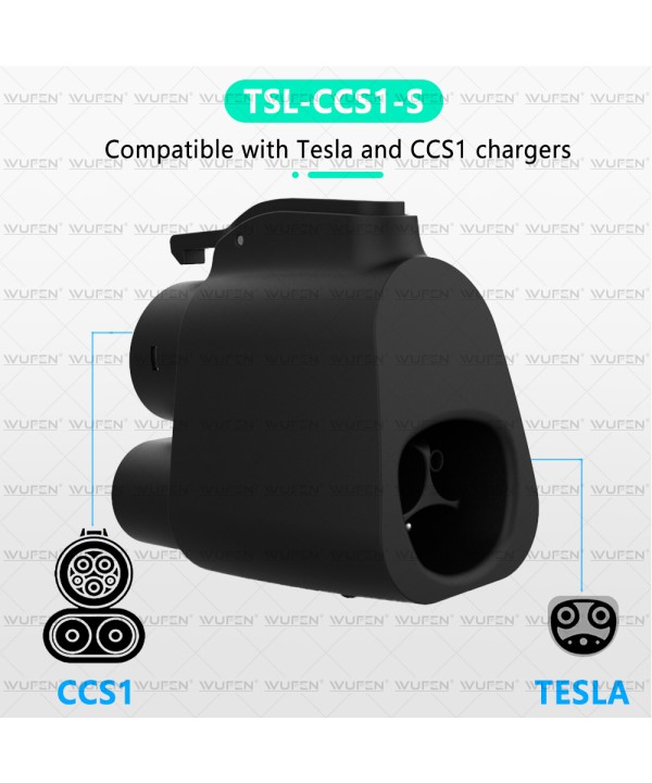 WUFEN NACS to CCS1 adapter 250KW 500A For Non tesla model supercharger For ford Rivian GM car Tesla to CCS1 Tesla adaptor