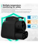 WUFEN NACS to CCS1 adapter 250KW 500A For Non tesla model supercharger For ford Rivian GM car Tesla to CCS1 Tesla adaptor