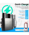 WUFEN NACS to CCS1 adapter 250KW 500A For Non tesla model supercharger For ford Rivian GM car Tesla to CCS1 Tesla adaptor