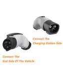 Tesla charging stations Electric Car 250V EV Charger 32A 7KW Tesla To GBT Adapter for GBT car BYD JAC in Mexico national