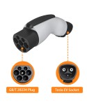 Tesla charging stations Electric Car 250V EV Charger 32A 7KW Tesla To GBT Adapter for GBT car BYD JAC in Mexico national