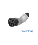 GBT To Type1 Adapter 32A 7.2kw GB/T Female Plug with Type 1 Female Converter J1772 Electric Car For Ford Chevrolet Tesla